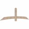 Ekena Millwork Bellingham Smooth Timber Gable Bracket, Douglas Fir, 96"W x 28"H x 1 1/2"D x 5 1/2"F, 7/12 Pitch GBW096X28X0206BEL00SDF - alternate 2